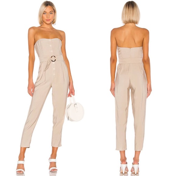 Revolve L’Academie Highway Jumpsuit in Khaki Size M - Picture 7 of 7